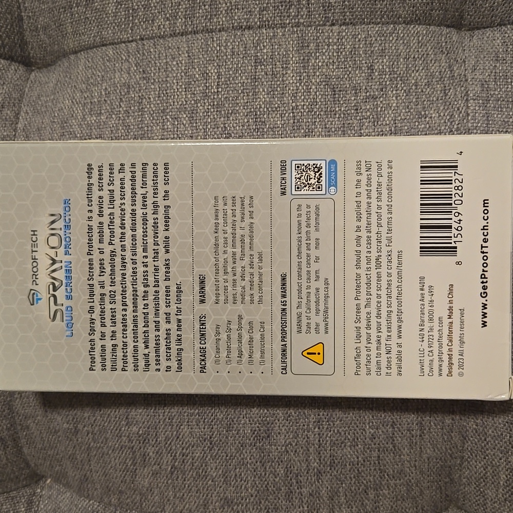 NEW-Liquid Glass Screen Protector - Picture 2 of 2